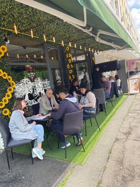 Floreasca, de inchiriat cafenea complet mobilata si utilata